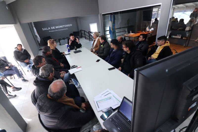 Reunión del Intendente con los delegados y las delegadas