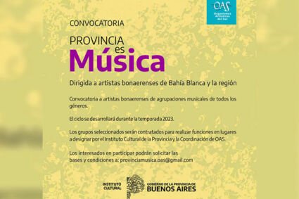 El Instituto Cultural lanza la convocatoria “Provincia es Música”