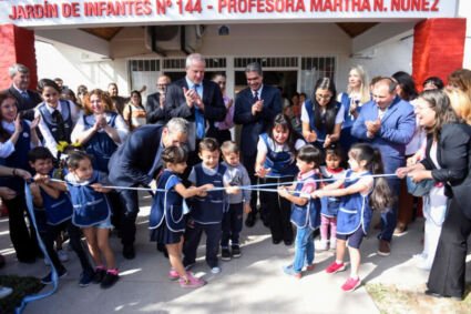 Perczyk y Capitanich inauguraron un jardín de infantes y participaron de un Congreso de Educación Vial