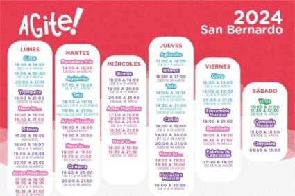 Programa Municipal “Agite” | Todos los talleres gratuitos en San Clemente, Mar del Tuyú y San Bernardo
