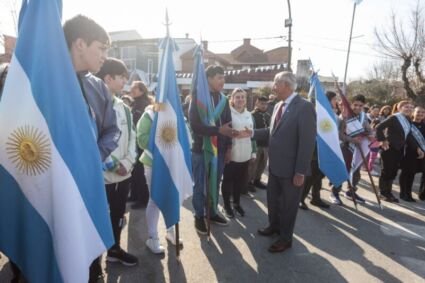 La Costa realizó el acto en homenaje al General José de San Martín