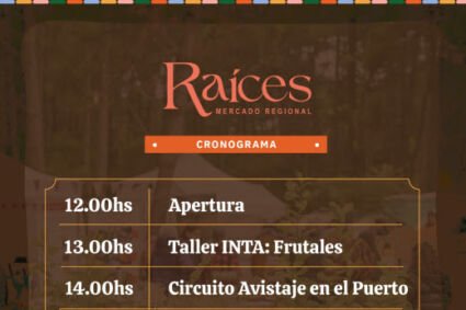 El domingo 22 de septiembre se realizará el tercer “Mercado regional Raíces” en General Lavalle