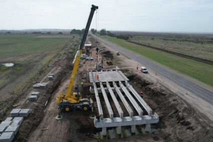 Provincia continúa con las obras de transformación en Autovía de la Ruta 11