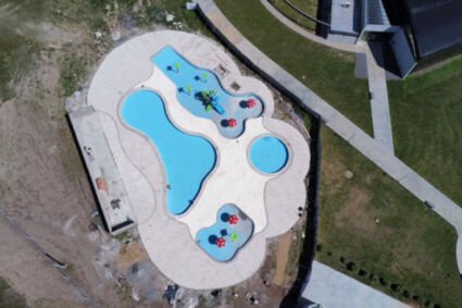 Finalizó la obra en las piscinas infantiles en el Complejo Termal de Tapalqué