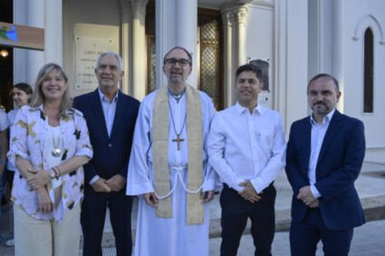 Kicillof participó de la asunción del nuevo arzobispo de La Plata