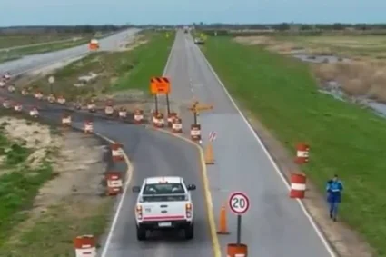 Obras en la Autovía 2 y puente Samborombón: congestiones y preparativos de cara al verano