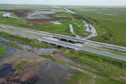 Provincia habilitó el tránsito en los puentes sobre la Ruta 56