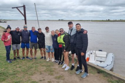 General Lavalle | Fin de semana de práctica de navegación con alumnos del curso de Timonel de Yate