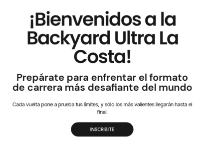 La Costa | Inscripciones abiertas para «Backyard Ultra» en el distrito