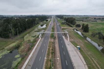 Finalizó la duplicación de calzada de la Ruta Provincial 58