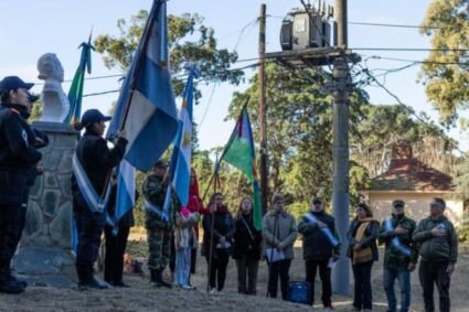Se realizó un homenaje a Güemes en Santa Teresita