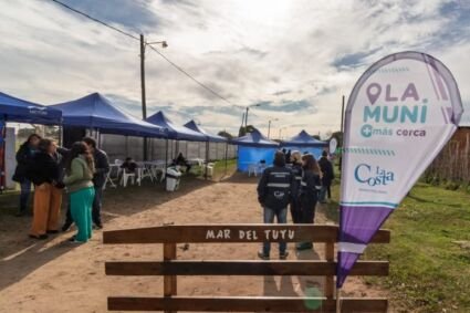 “La Muni Más Cerca” pasó por Mar del Tuyú