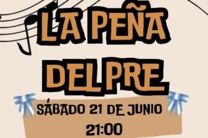 Santa Teresita | Se viene la primera Peña del Pre Cosquín 2025